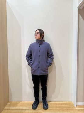 「アイテム（ジャケット/アウター）」を使った、YUANさん（メンズ・168cm）の冬コーディネート