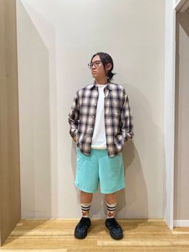 「冷感」｜YUANさん（メンズ・168cm）の夏コーディネート