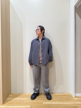 「アイテム（その他アウター）」を使った、YUANさん（メンズ・168cm）の秋コーディネート