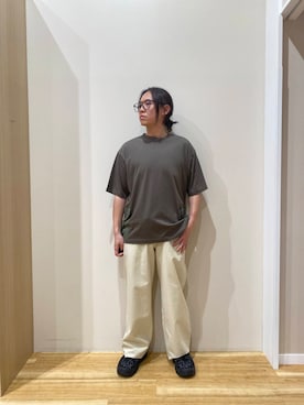 「アクセント」｜YUANさん（メンズ・168cm）の夏コーディネート