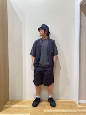 「アクセント」｜YUANさん（メンズ・168cm）の夏コーディネート