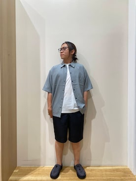 「ウエストがゴム」｜YUANさん（メンズ・168cm）の夏コーディネート
