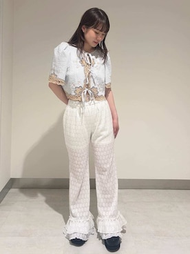LILY BROWNさん（レディース・150cm）の夏コーディネート