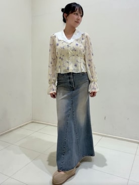 LILY BROWNさん（レディース・153cm）の秋コーディネート
