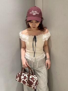 LILY BROWNさん（レディース・153cm）の夏コーディネート