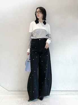 LILY BROWNさん(レディース・154cm)の冬コーディネート