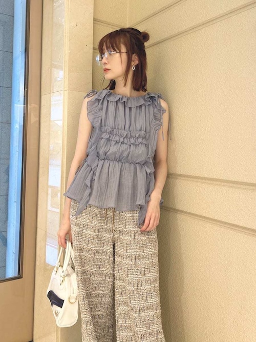 【LILY BROWN】ショルダーバッグ LILY BROWN ショルダーバッグ バッグ スイッチングナップサック