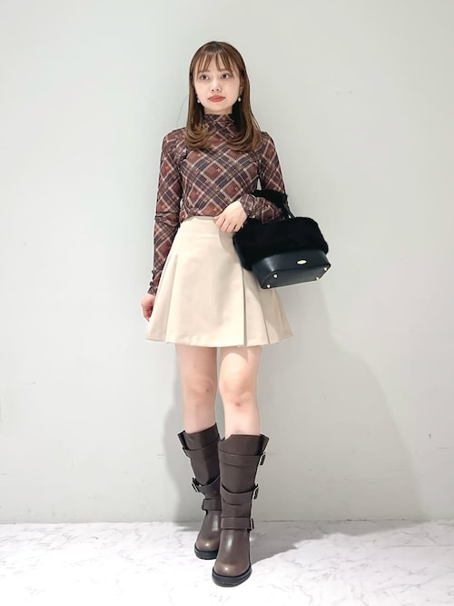 セール】サイドベルトプリーツスカショーパン（その他パンツ）｜LILY