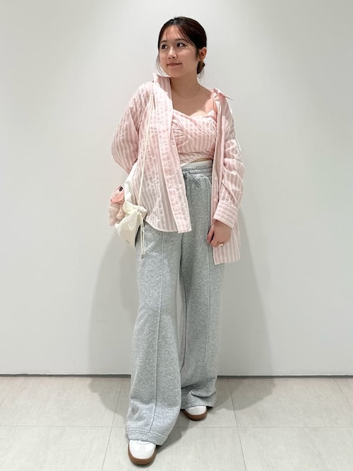リリーブラウン　シアーシャツビスチェ　⚠️16日までの出品 リリーブラウン シアーシャツビスチェ ⚠️16日までの出品