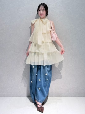 LILY BROWNさん(レディース・153cm)の夏コーディネート