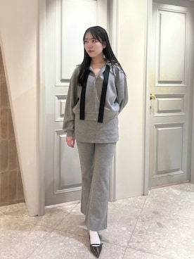 LILY BROWNさん（レディース・161cm）の冬コーディネート