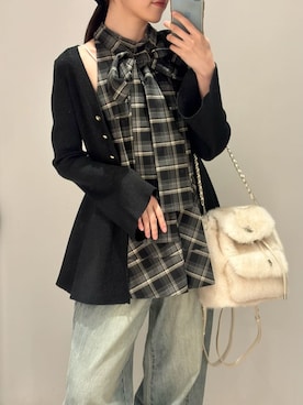 LILY BROWNさん（レディース・156cm）の秋コーディネート