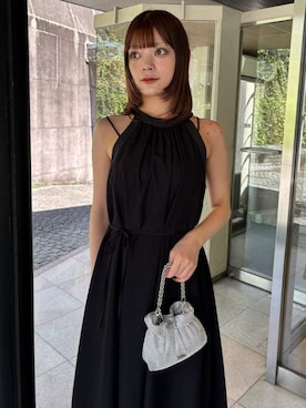 「シアー素材」｜LILY BROWNさん（レディース・159cm）の夏コーディネート