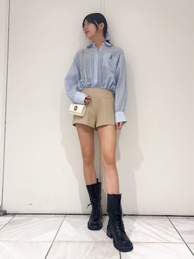 LILY BROWNさん（レディース・160cm）の春コーディネート