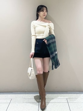 LILY BROWNさん（レディース・157cm）の秋コーディネート