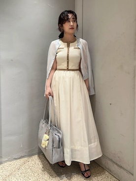 LILY BROWNさん（レディース・153cm）の夏コーディネート