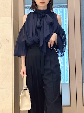 LILY BROWNさん（レディース・157cm）の夏コーディネート