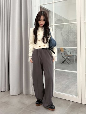 LILY BROWNさん(レディース・160cm)の冬コーディネート