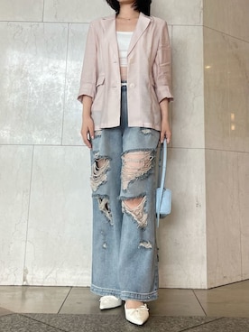 LILY BROWNさん(レディース・158cm)の春コーディネート