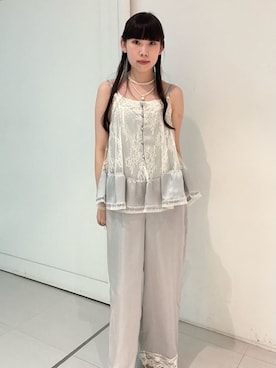 LILY BROWNさん（レディース・167cm）の夏コーディネート