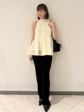 LILY BROWNさん（レディース・160cm）の冬コーディネート