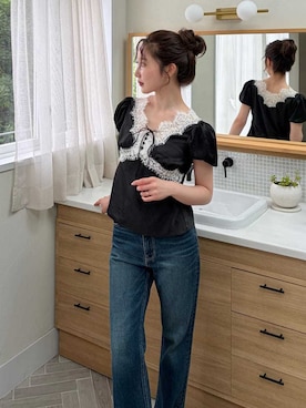 LILY BROWNさん(レディース・161cm)の夏コーディネート