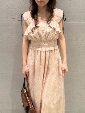 「LILY BROWN（リリーブラウン）のアイテム」を使った、LILY BROWNさん（レディース・152cm）の春コーディネート