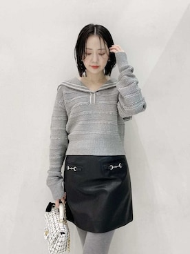 LILY BROWNさん(レディース・154cm)の冬コーディネート