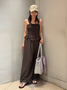 LILY BROWNさん(レディース・159cm)の夏コーディネート