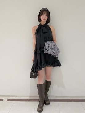 LILY BROWNさん（レディース・165cm）の夏コーディネート