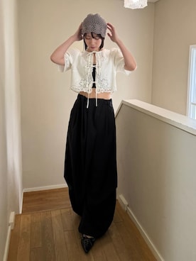 「LILY BROWN（リリーブラウン）のアイテム」を使った、LILY BROWNさん（レディース・152cm）の春コーディネート