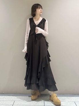 LILY BROWNさん（レディース・157cm）の春コーディネート