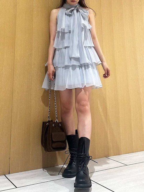 LILY BROWN（リリーブラウン） スカート アメスリティアードワンピース