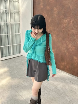 LILY BROWNさん（レディース・161cm）の冬コーディネート