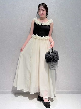 LILY BROWNさん（レディース・153cm）の夏コーディネート
