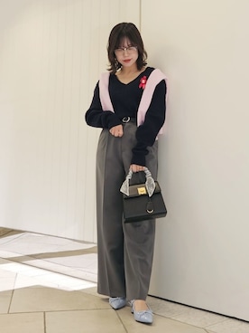 LILY BROWNさん（レディース・150cm）の冬コーディネート