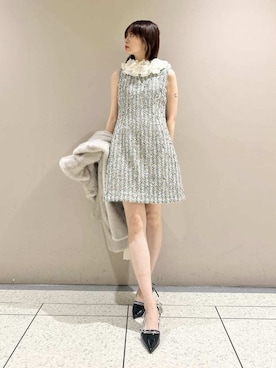 LILY BROWNさん（レディース・157cm）の冬コーディネート