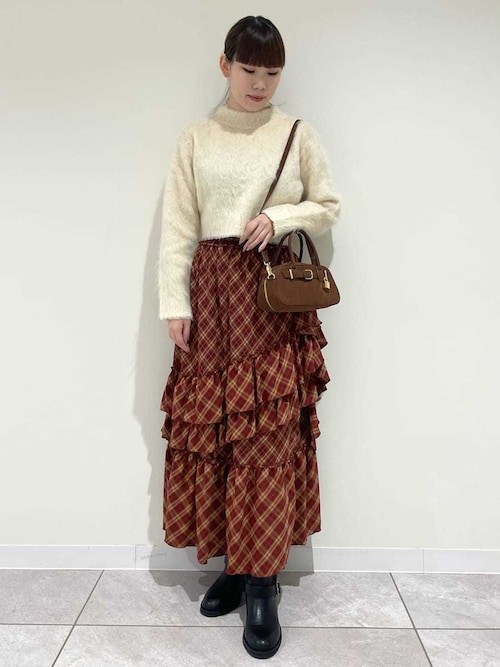 イレヘムティアードスカート（スカート）｜LILY BROWN（リリーブラウン