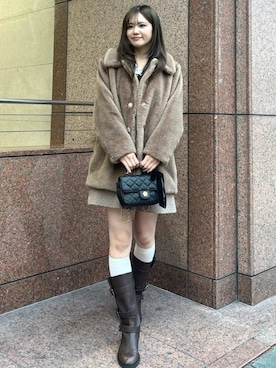 LILY BROWNさん（レディース・164cm）の冬コーディネート