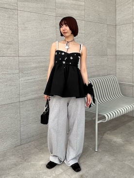 LILY BROWNさん（レディース・163cm）の冬コーディネート