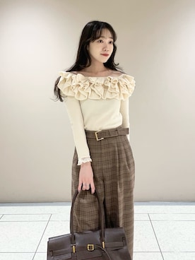 LILY BROWNさん(レディース・157cm)の秋コーディネート