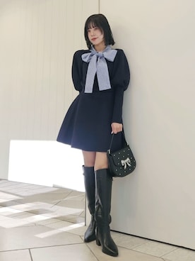 LILY BROWNさん(レディース・150cm)の冬コーディネート