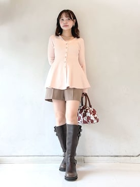 LILY BROWNさん（レディース・148cm）の秋コーディネート