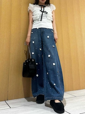 LILY BROWNさん（レディース・157cm）の夏コーディネート