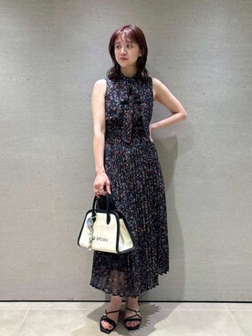 「ボウタイ」｜LILY BROWNさん（レディース・163cm）の春コーディネート