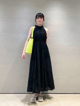 「LILY BROWN（リリーブラウン）のアイテム（アクセサリー）」を使った、LILY BROWNさん（レディース・162cm）の春コーディネート