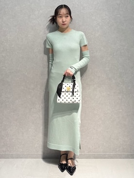 LILY BROWNさん（レディース・155cm）の冬コーディネート