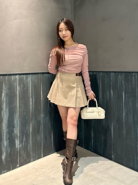 LILY BROWNさん（レディース・159cm）の冬コーディネート