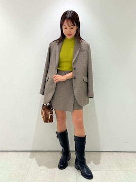 LILY BROWNさん（レディース・153cm）の秋コーディネート