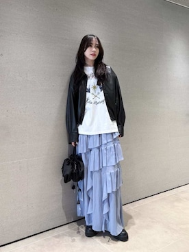 LILY BROWNさん（レディース・160cm）の春コーディネート
